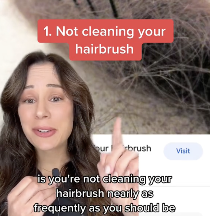 Dermatologist talking on TikTok